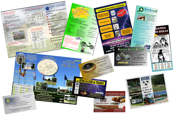 info2d3d infographie et impression de tous vos documents sur tout support cartes de visites, flyers